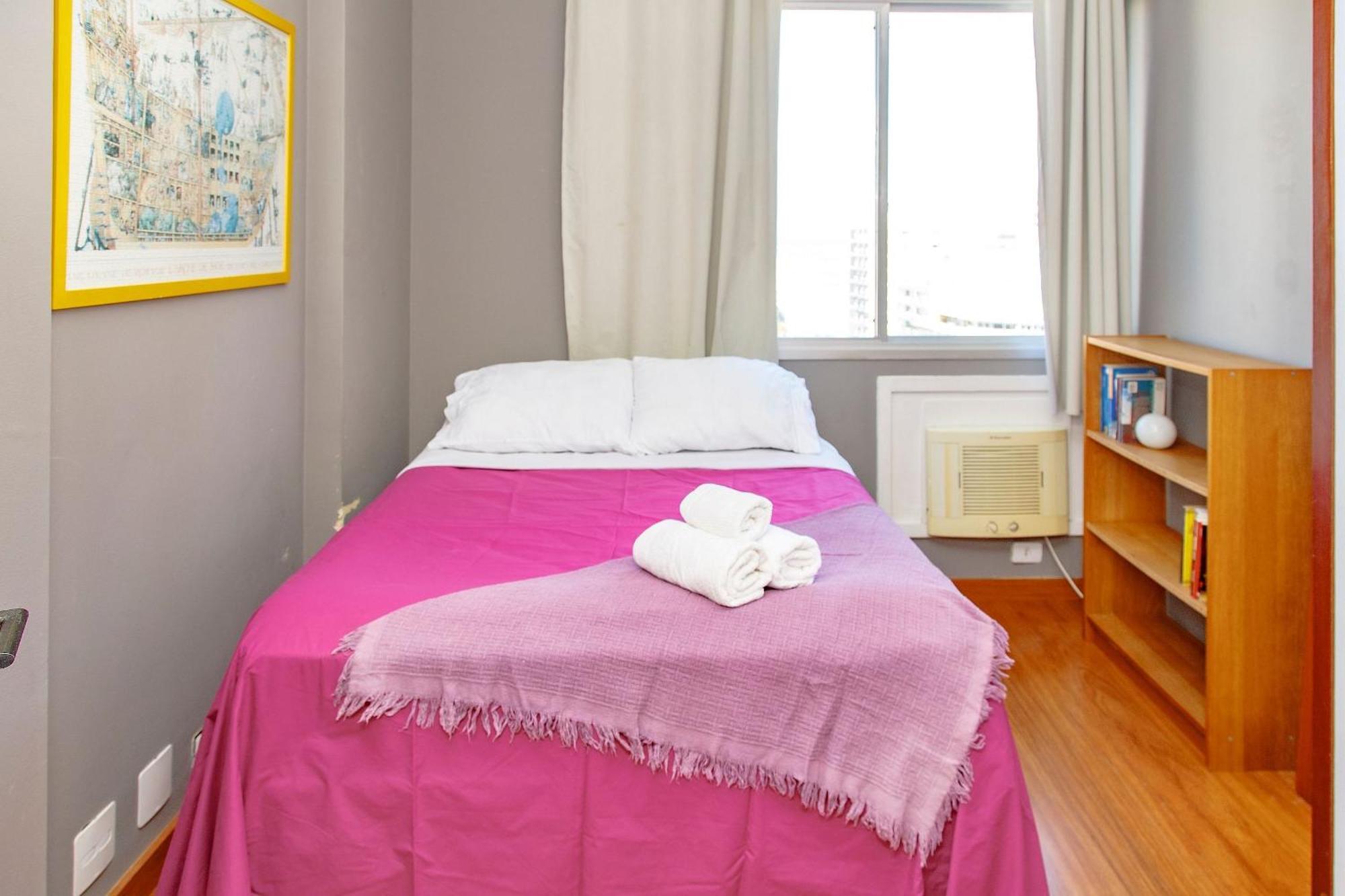 Jumpinbed - Leblon Flat Service - Sala E Quarto Com Varanda E Vista Do Mar. Rio de Janeiro Exterior foto